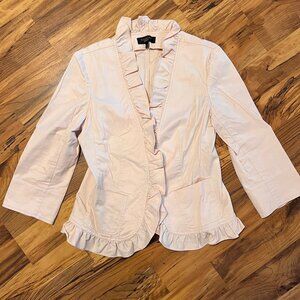 Womens Talbots Pink Dress Jacket Blazer Size 8